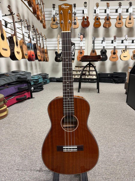 Ohana BK-35G Solid Mahogany Baritone Ukulele - Gloss