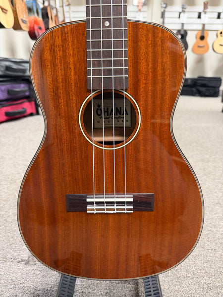 Ohana BK-35G Solid Mahogany Baritone Ukulele - Gloss