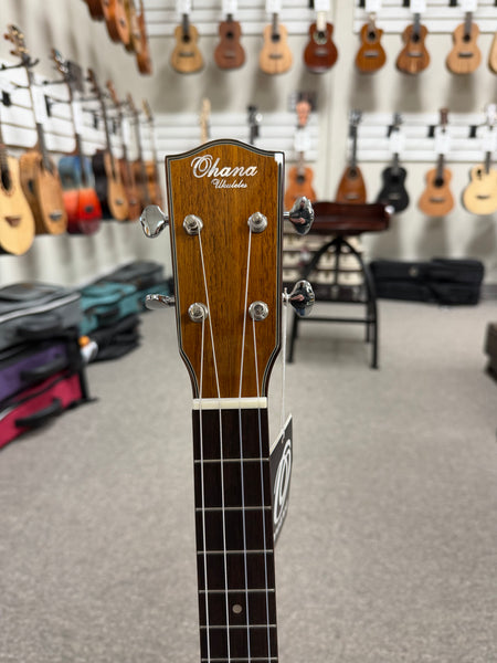 Ohana BK-35G Solid Mahogany Baritone Ukulele - Gloss