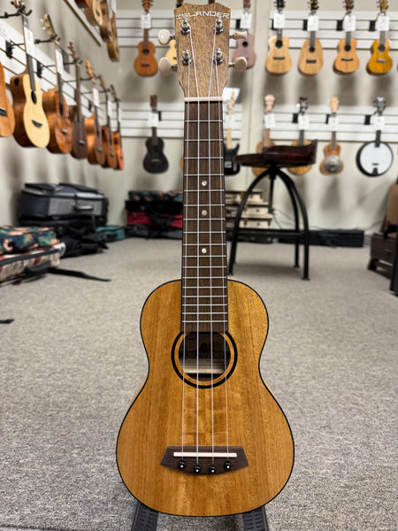 Islander by Kanile'a MOS-4 Spalted Mango Soprano Ukulele