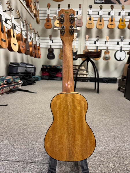Islander by Kanile'a MOS-4 Spalted Mango Soprano Ukulele