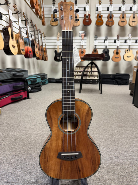 Islander by Kanile'a SAT-4 Solid Flamed Acacia Tenor Ukulele - B Stock