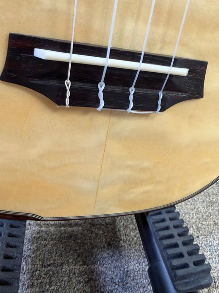 OHANA CK-150QEL Quilted Eucalyptus Concert Ukulele - B Stock