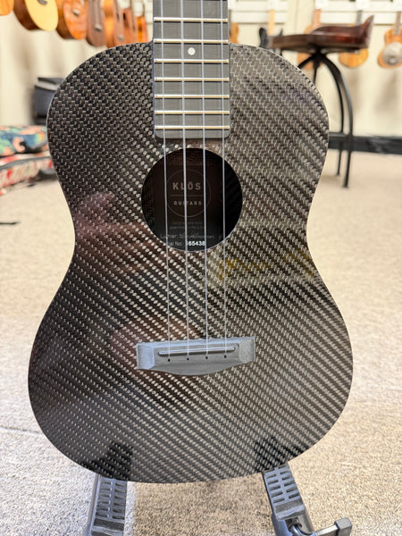 Klos Full Carbon Fiber Tenor Ukulele w/Case - Travel Uke