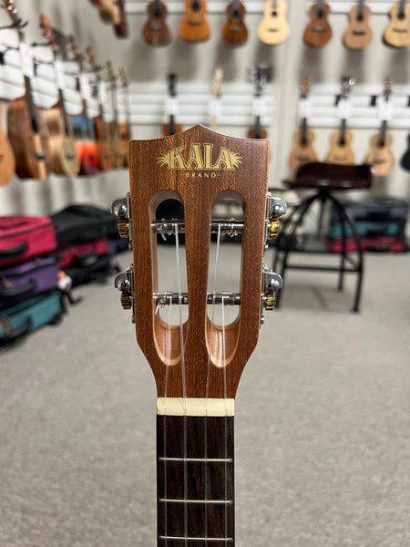 KALA KA-SMH-TG-CE Solid Mahogany Electric Tenor Ukulele w/Cutaway