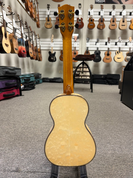 OHANA CK-150QEL Quilted Eucalyptus Concert Ukulele - B Stock