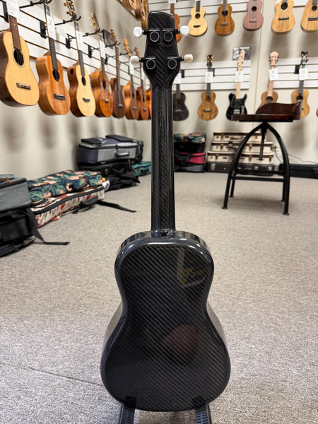 Klos Full Carbon Fiber Tenor Ukulele w/Case - Travel Uke