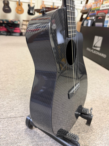 Klos Full Carbon Fiber Baritone Ukulele w/Case - Travel Uke