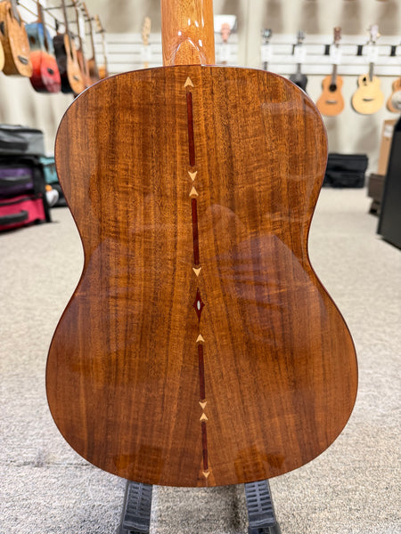 SNAIL S-60B Solid Acacia Baritone Ukulele w/Case - B Stock