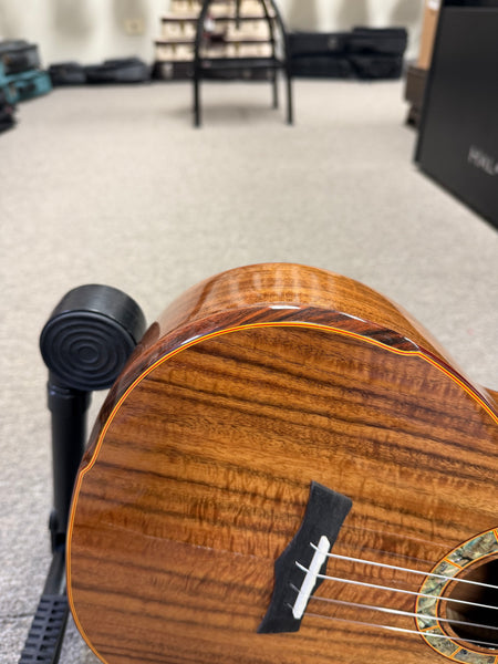 SNAIL S-60B Solid Acacia Baritone Ukulele w/Case - B Stock