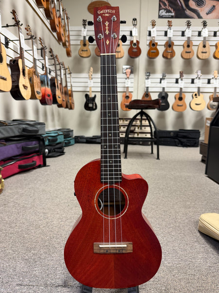 Gretsch G9121 Mahogany Electric Tenor Ukulele w/Case - Pre Loved