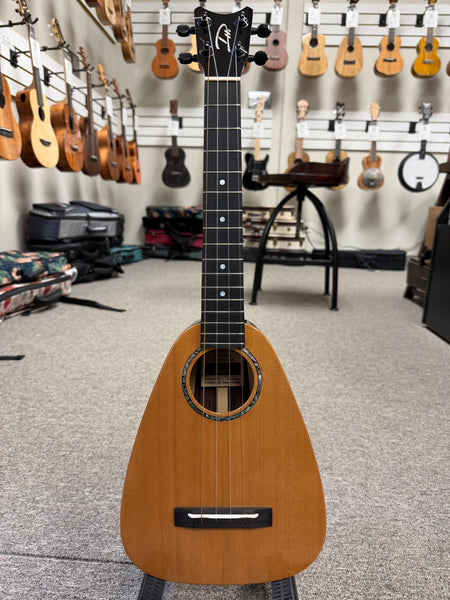 Romero Creations Tiny Tenor Solid Cedar/Rosewood Ukulele w/Case - RC-TT-CRW