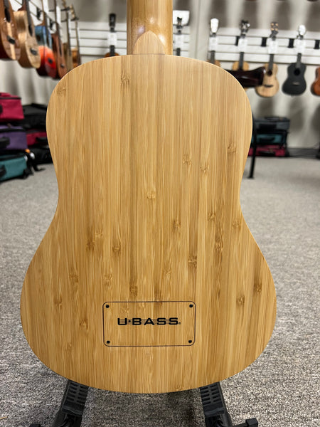 KALA Solid Bamboo U-Bass w/Case - UBASS-BMB-FS