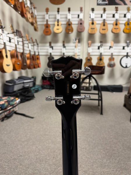 Risa UKE-LP432-MHTS Tenor Les Paul Style Solid Body Electric Ukulele w/Case - Mahogany Tobacco Sunburst