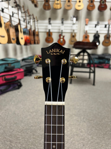 Lanikai SMBB-CX Spalted Maple Concert Ukulele w/Case - Limited Edition