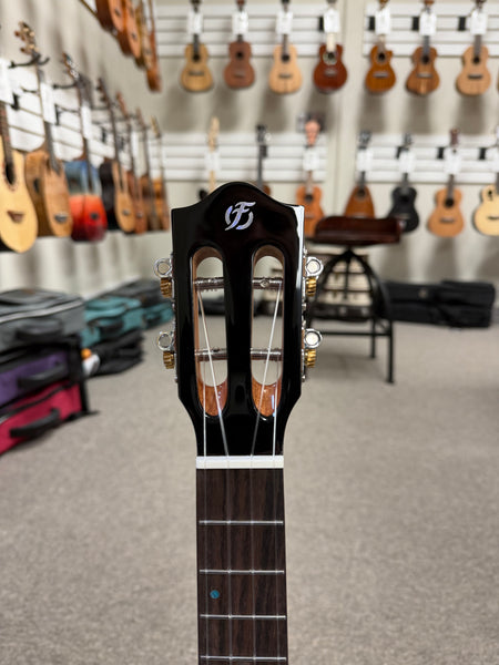 Flight TDB Iris Tinta Tenor Ukulele w/Case - Transparent Blue