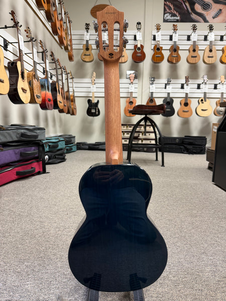 Flight TDB Iris Tinta Tenor Ukulele w/Case - Transparent Blue