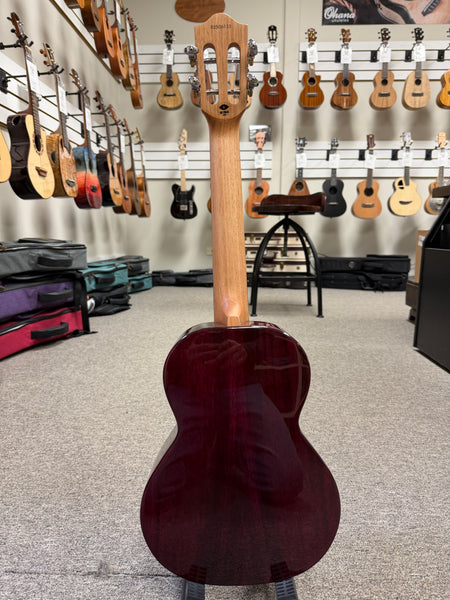 Flight TPP Iris Tinta Tenor Ukulele w/Case - Transparent Purple