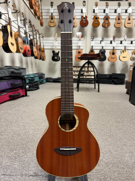 aNueNue UC-110 Solid Mahogany Bird Concert Ukulele w/Case