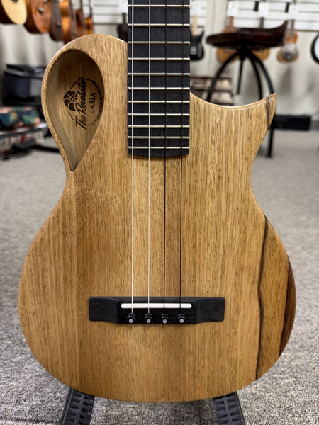 KALA Revelator Nautilus Korina Electric Tenor Ukulele w/Case - Pre Loved