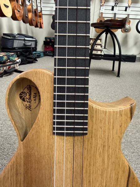 KALA Revelator Nautilus Korina Electric Tenor Ukulele w/Case - Pre Loved