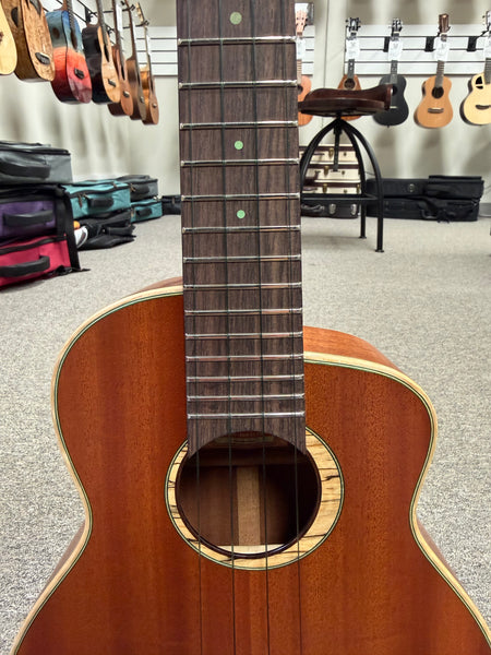 aNueNue UC-110 Solid Mahogany Bird Concert Ukulele w/Case