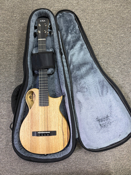 KALA Revelator Nautilus Korina Electric Tenor Ukulele w/Case - Pre Loved