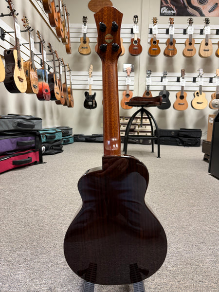 aNueNue UC-200 Concert Ukulele w/Case - Moon Bird Series -  Solid Spruce/Solid Rosewood