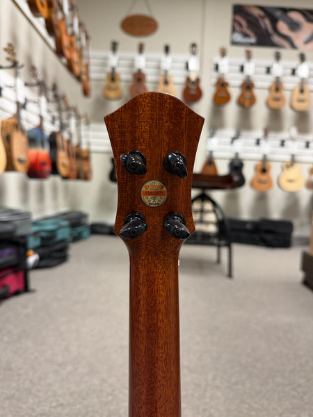 aNueNue UC-200 Concert Ukulele w/Case - Moon Bird Series -  Solid Spruce/Solid Rosewood