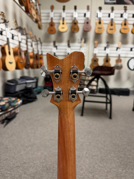 Makaio MSMT-20E Solid Spalted Mango Tenor Ukulele w/Case - B-Stock