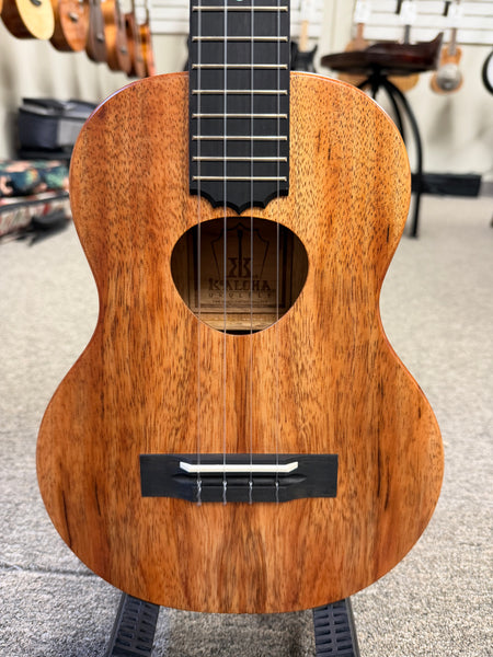 KoAloha KTM-10 Solid Koa Pikake Tenor Ukulele w/Case #3 - Made In Hawaii - Satin Finish