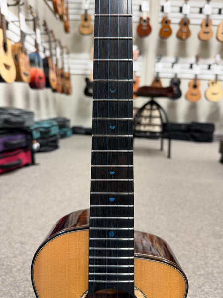 aNueNue UT-330 Blue Moon Tenor Ukulele w/Case -  Torrefied Spruce/Solid East Indian Rosewood