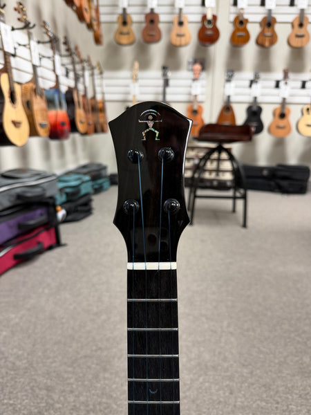 aNueNue UT-330 Blue Moon Tenor Ukulele w/Case -  Torrefied Spruce/Solid East Indian Rosewood