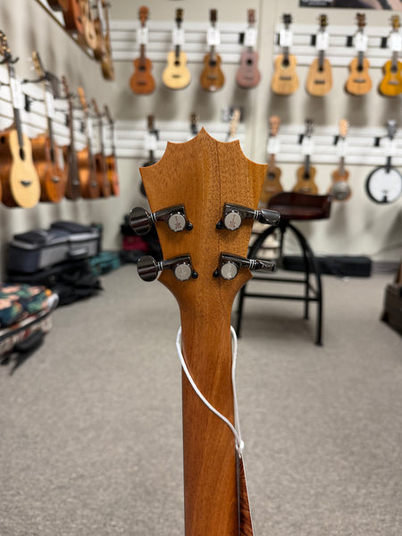 KoAloha KTM-10 Solid Koa Pikake Tenor Ukulele w/Case #3 - Made In Hawaii - Satin Finish