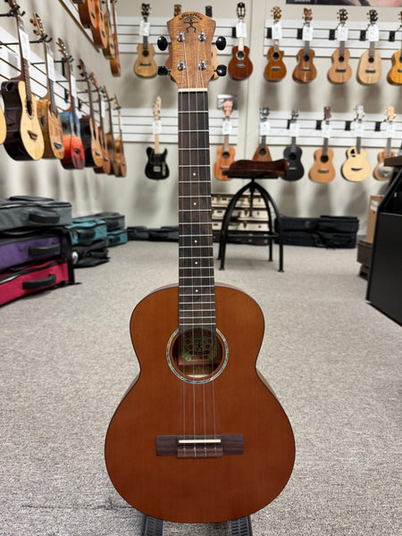 aNueNue Hawaiian Dream Series T4 Solid Cedar/Mahogany Tenor Ukulele w/Case