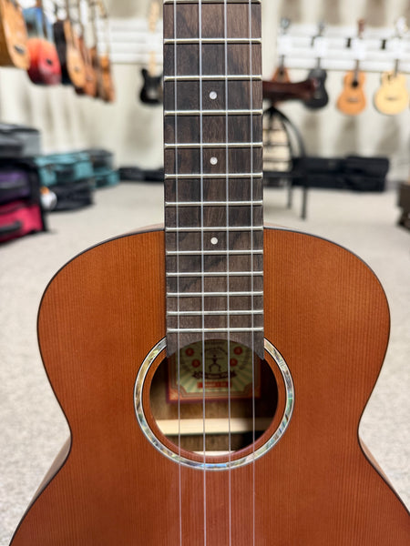 aNueNue Hawaiian Dream Series T4 Solid Cedar/Mahogany Tenor Ukulele w/Case