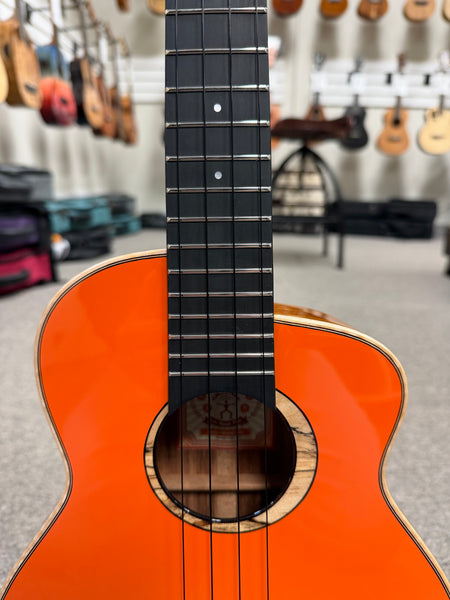aNueNue Orange Koa Solid Cedar/Koa Tenor Ukulele w/Case