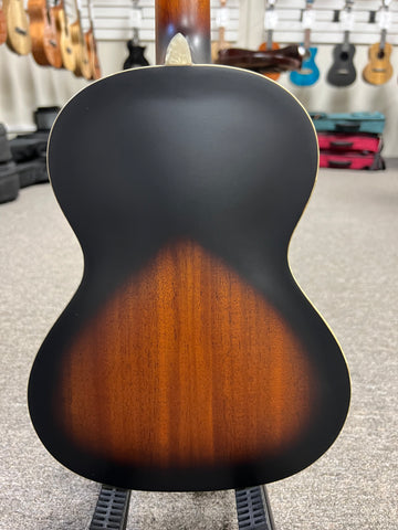 KALA KA-JTE-2TS Tobacco Sunburst Archtop Electric Tenor Ukulele