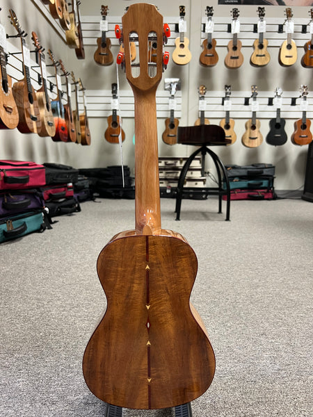 SNAIL S-60C Solid Acacia Concert Ukulele w/Case #1 -Comfort Armrest