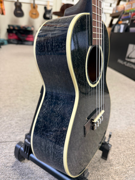 KALA KA-SDH-T Solid Salt and Pepper Doghair Mahogany Tenor Ukulele w/Case