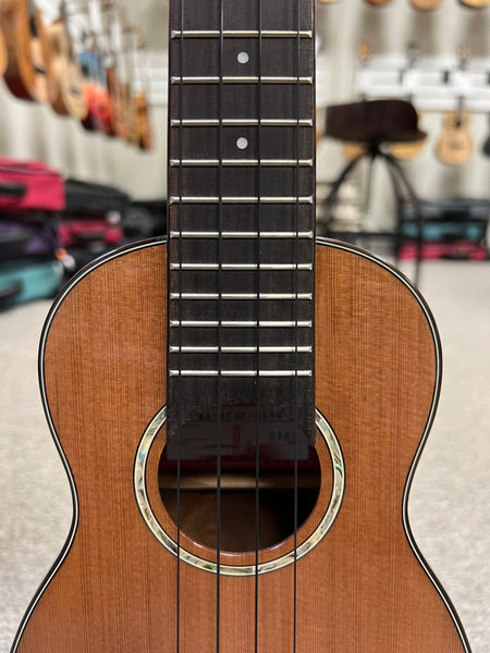 KALA KA-SCAC-SLNG Solid Cedar Top/Acacia Soprano Long Neck Ukulele