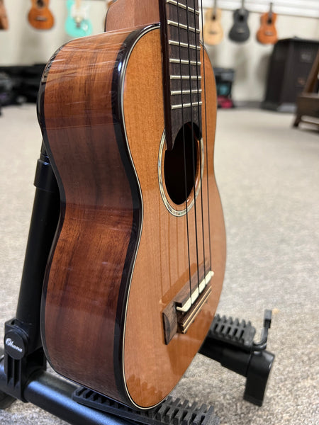 KALA KA-SCAC-SLNG Solid Cedar Top/Acacia Soprano Long Neck Ukulele