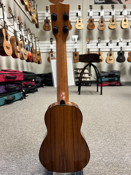 KALA KA-SCAC-SLNG Solid Cedar Top/Acacia Soprano Long Neck Ukulele