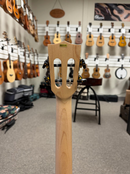 KALA KA-ASFM-B-CE Solid Flamed Maple Baritone Electric Ukulele w/Case
