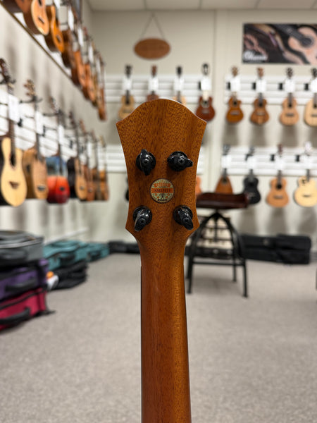 aNueNue Black Whale Solid Cedar/Maple/Rosewood Tenor Ukulele w/Case