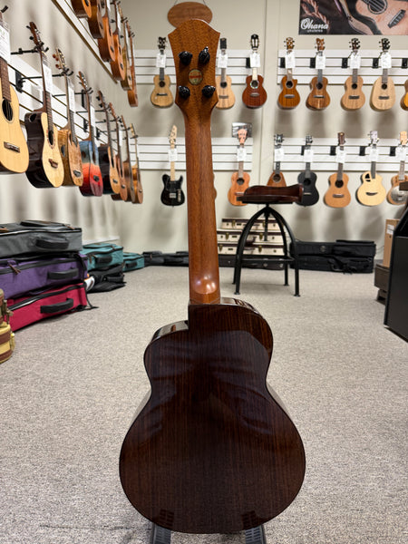 aNueNue UT-214 Cedar Bird Tenor Ukulele w/Case - Solid Cedar/Rosewood