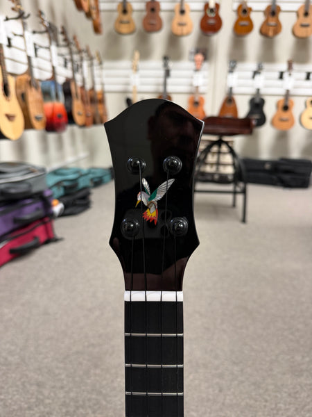 aNueNue UT-200HB Hummingbird Tenor Ukulele w/Case - Moon Bird Series -  Solid Spruce/Solid Rosewood