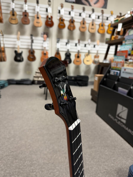 aNueNue UT-200HB Hummingbird Tenor Ukulele w/Case - Moon Bird Series -  Solid Spruce/Solid Rosewood