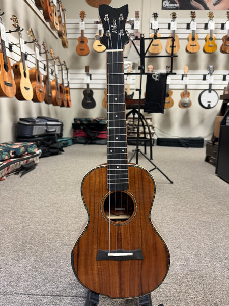Makaio MKT-20 Solid Koa Tenor Ukulele w/Case - Rosewood Comfort Armrest