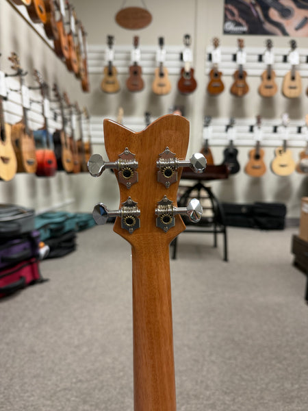 Makaio MKT-20 Solid Koa Tenor Ukulele w/Case - Rosewood Comfort Armrest